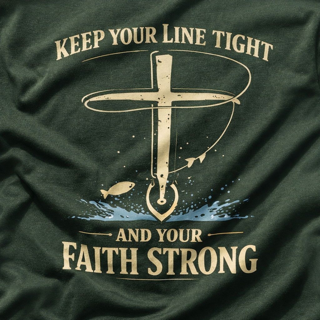 Keep Your Line Tight Faith T-Shirt
