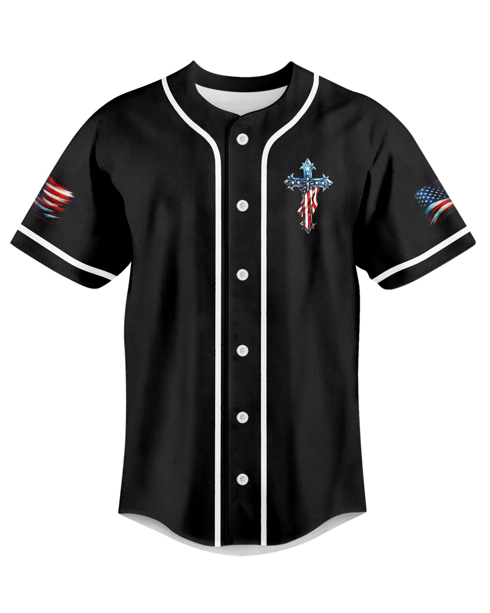 A Heart Anchored In Faith All Over Print Jersey - Image 6
