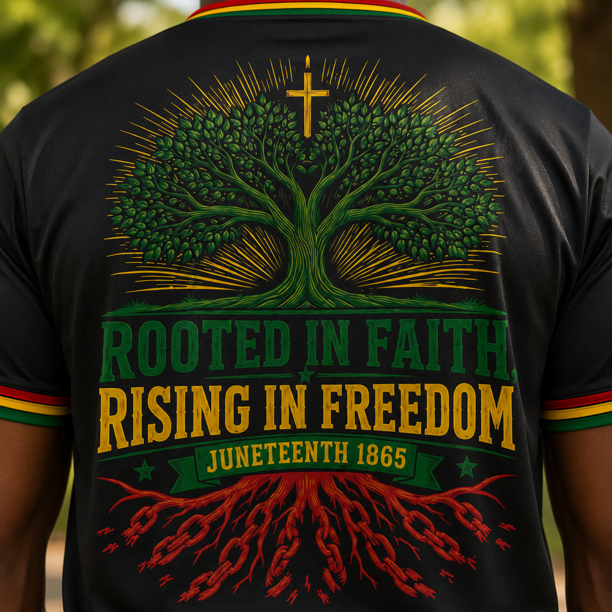 Cross And Tree Of Life T-Shirt