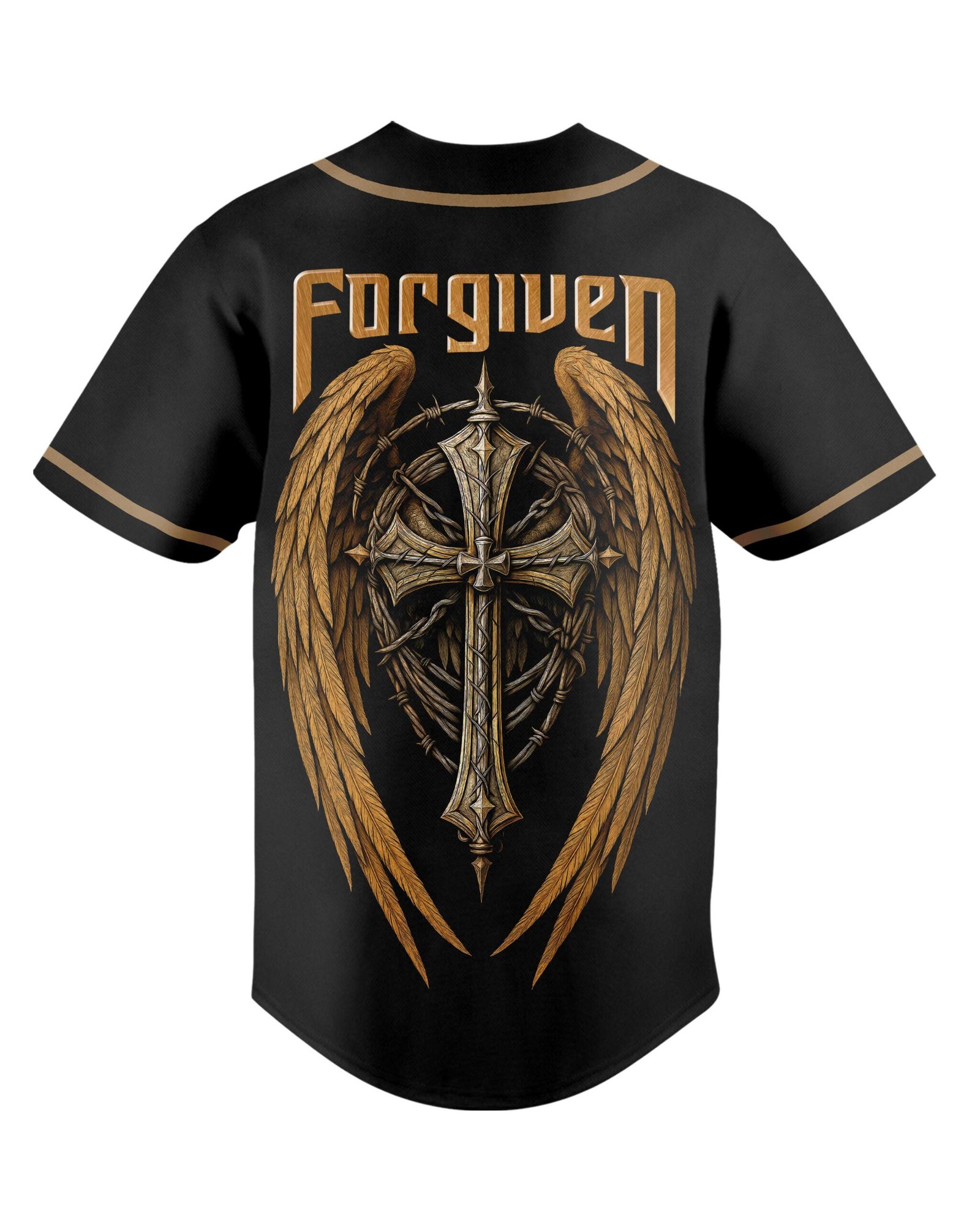 Forgiven All Over Print Jersey - Image 6