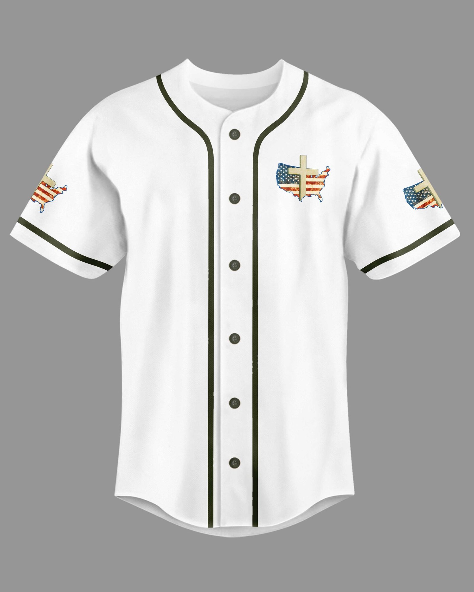 Grateful For Freedom All Over Print Jersey - Image 6