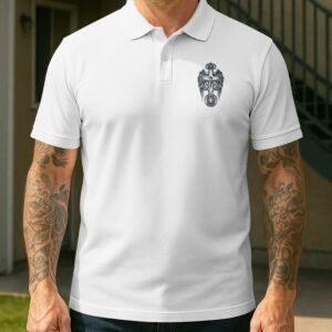I Am A Simple Man I Like Motorcycles And Believe In Jesus Polo