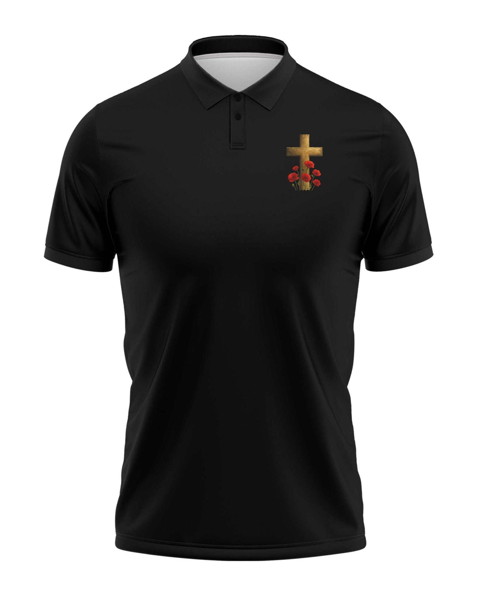 I Knelt To Pray All Over Print Polo - Image 7