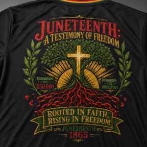 Juneteenth: A Testimony Of Freedom T-Shirt