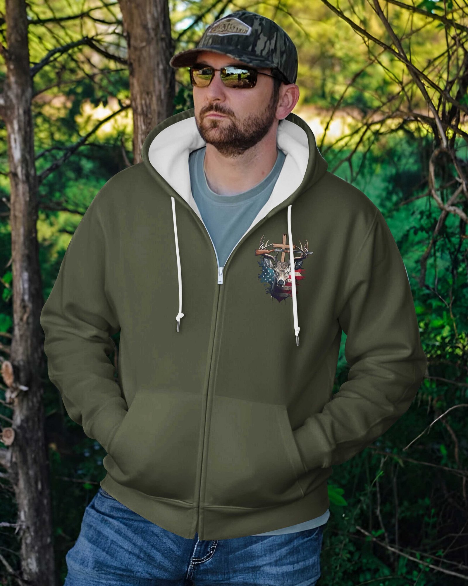 My Rifle's Loud Zip Hoodie