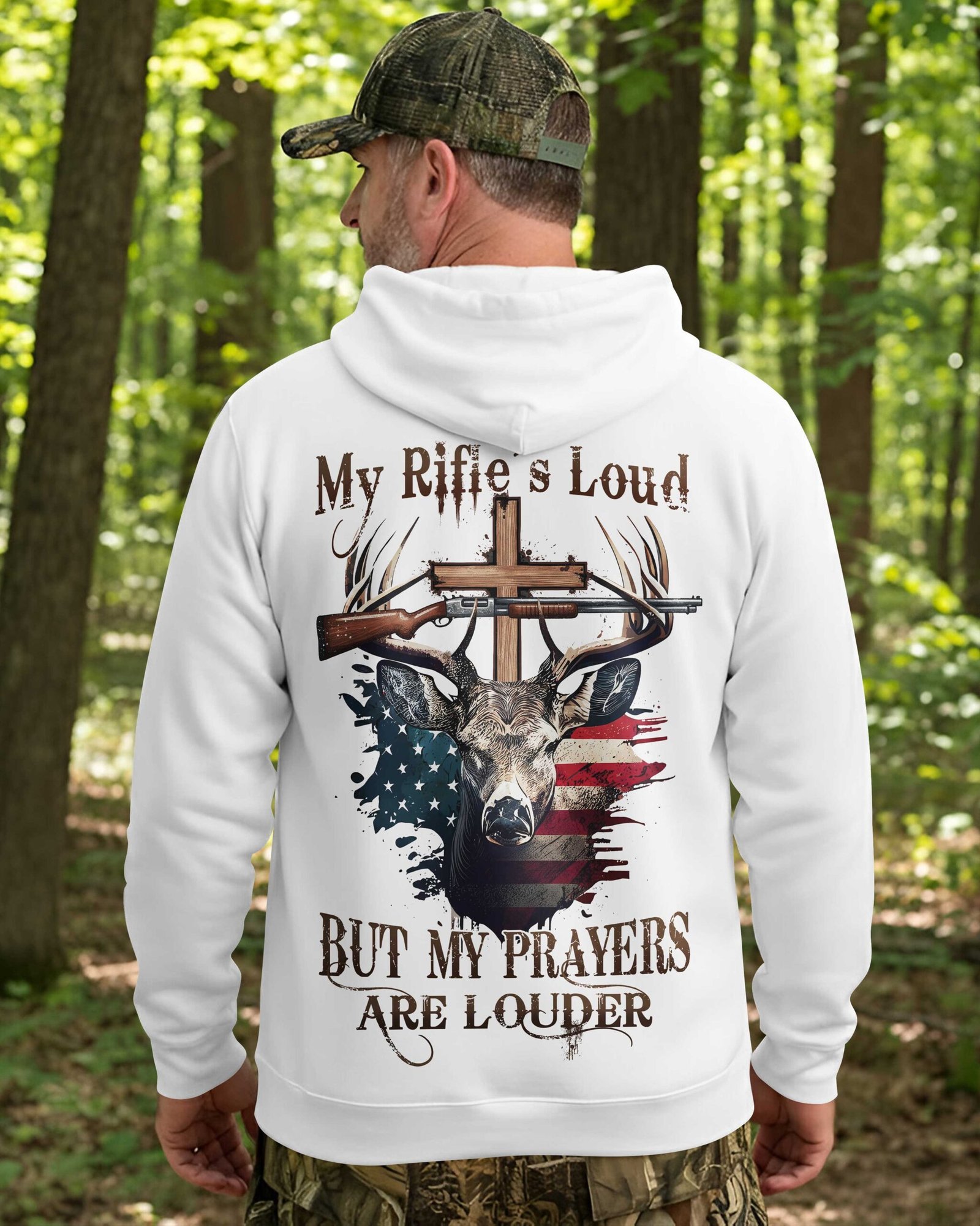 My Rifle's Loud Zip Hoodie - Image 6