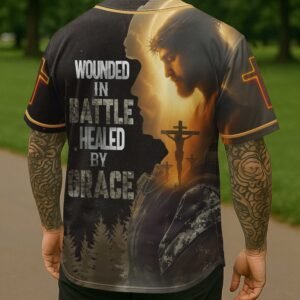 Wounded In Battle All Over Print Jersey