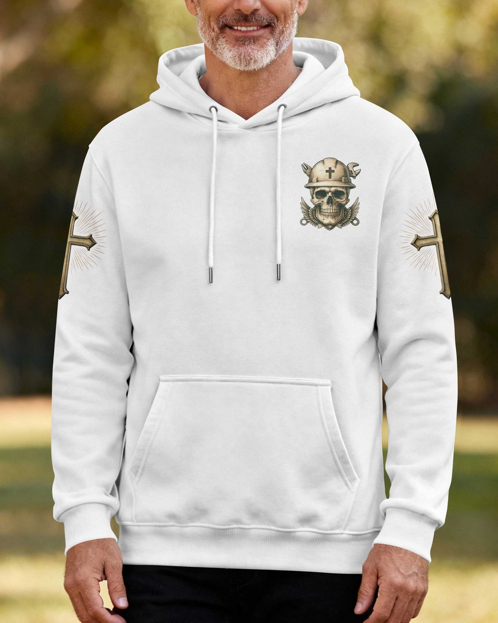 Storms Don't Scare Me God Made Me A Lineman Hoodie - Image 11