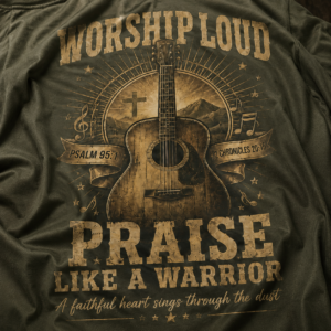 Worship Loud Praise Like A Warrior T-Shirt